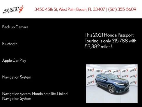 Used 2021 Honda Passport Touring image 37