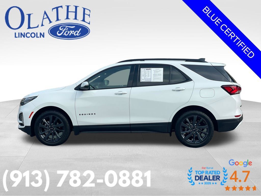 Used 2022 Chevrolet Equinox RS w/ RS Leather Package AWD/4WD image 3