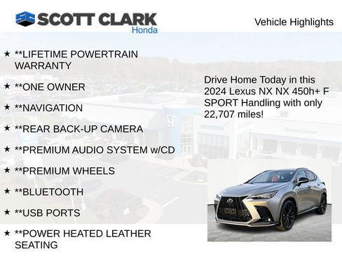 Used 2024 Lexus NX 450h+ F Sport image 11