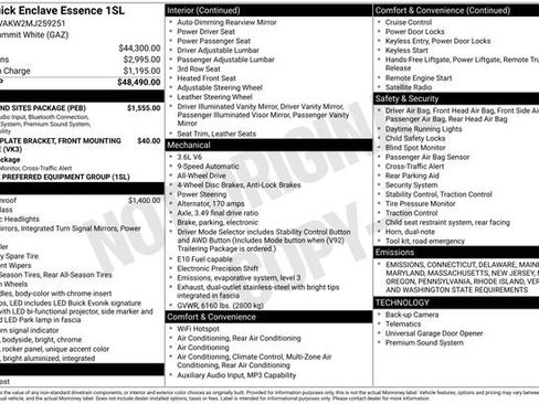 Used 2021 Buick Enclave Essence w/ Sound and Sites Package image 24