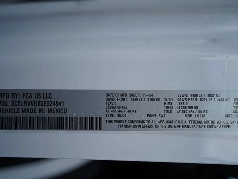 Used 2025 RAM ProMaster 2500 w/ U-Haul Equipment Group FWD image 24