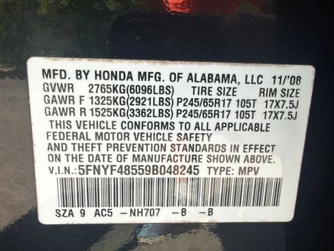 Used 2009 Honda Pilot EX-L image 37