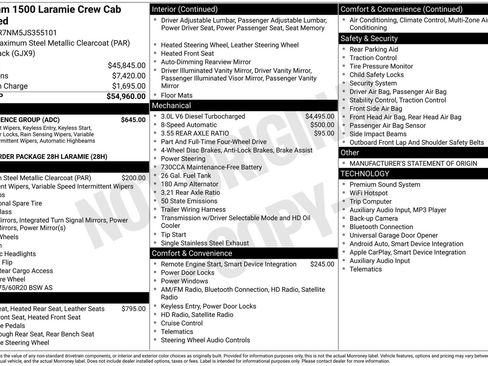 Used 2018 RAM 1500 Laramie w/ Convenience Group image 33