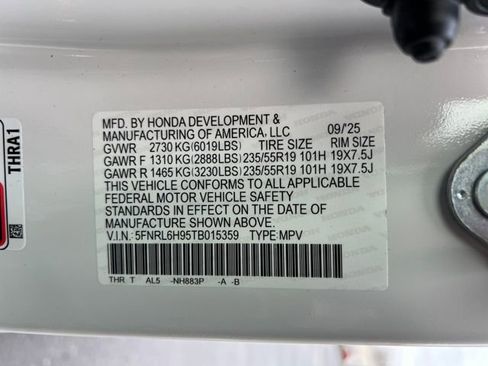 New 2026 Honda Odyssey Elite image 18