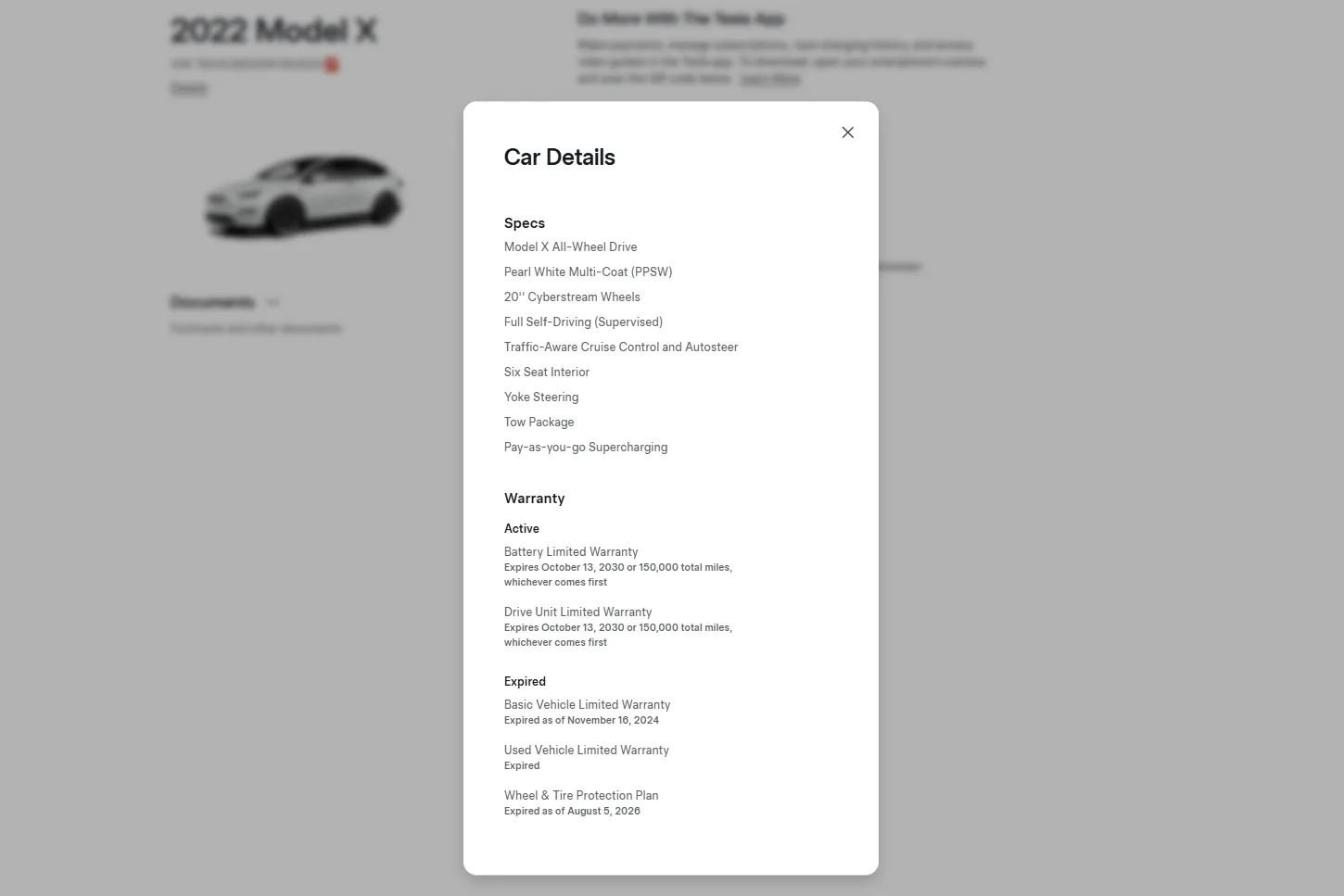 Used 2022 Tesla Model X AWD/4WD image 5