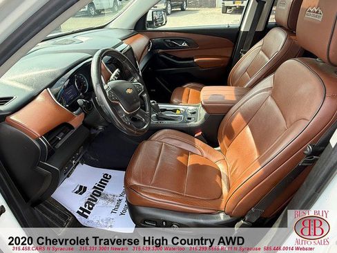 Used 2020 Chevrolet Traverse High Country w/ LPO, Floor Liner Package AWD/4WD image 9