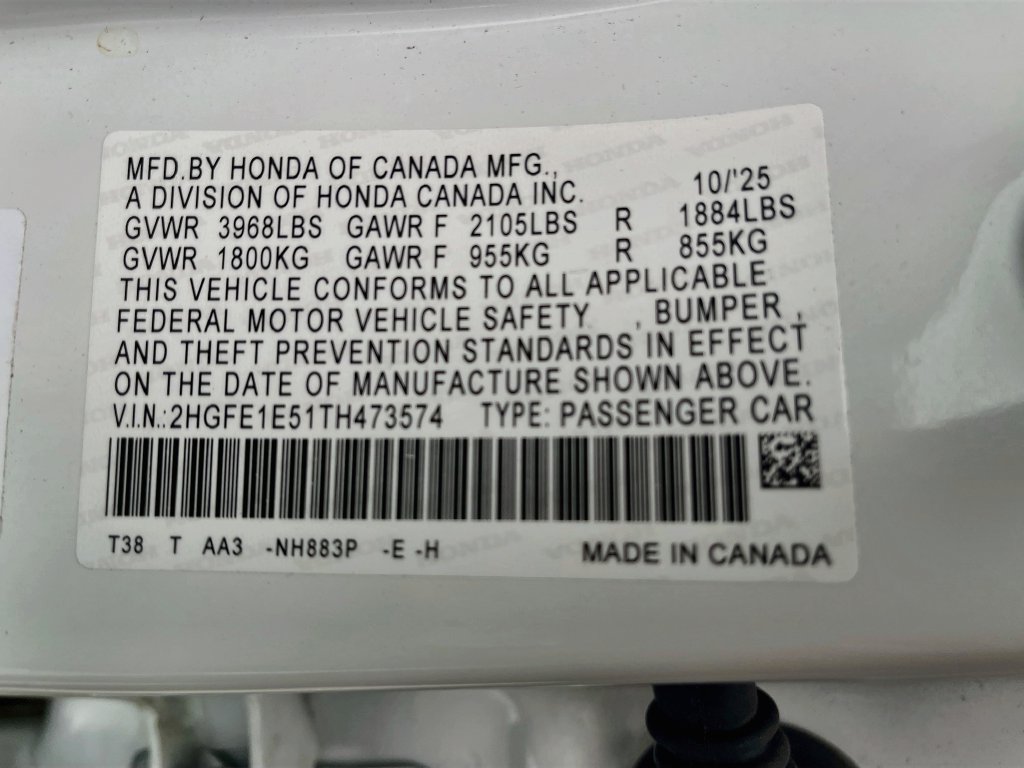 Used 2026 Honda Civic Si image 30