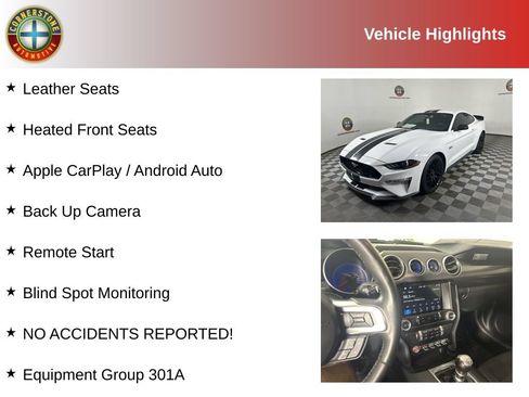 Used 2019 Ford Mustang GT w/ GT Performance Package RWD image 2