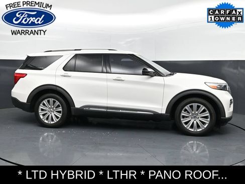 Used 2021 Ford Explorer Limited w/ Hybrid Equipment Group 310A RWD image 28