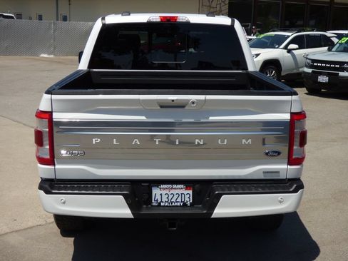 Used 2021 Ford F150 Platinum w/ Equipment Group 701A High AWD/4WD image 4