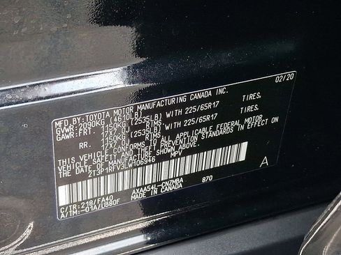 Used 2020 Toyota RAV4 XLE w/ Convenience Package AWD/4WD image 27