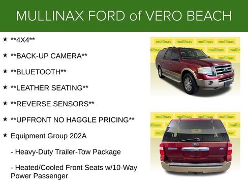 Used 2014 Ford Expedition EL XLT w/ Equipment Group 202A AWD/4WD image 5