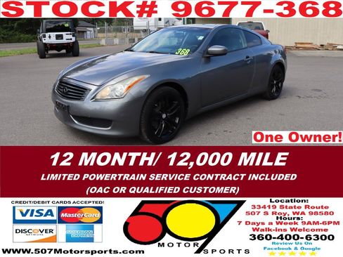 Used 2010 INFINITI G37 x Coupe AWD/4WD image 3