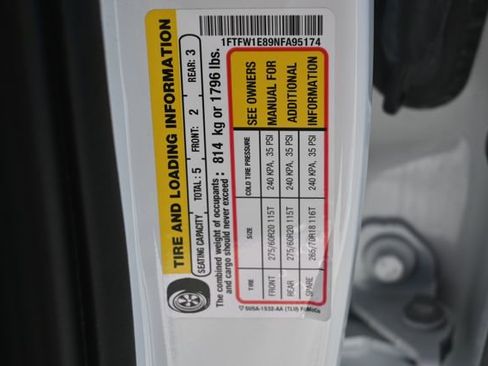 Used 2022 Ford F150 Platinum w/ Tow Technology Package image 29