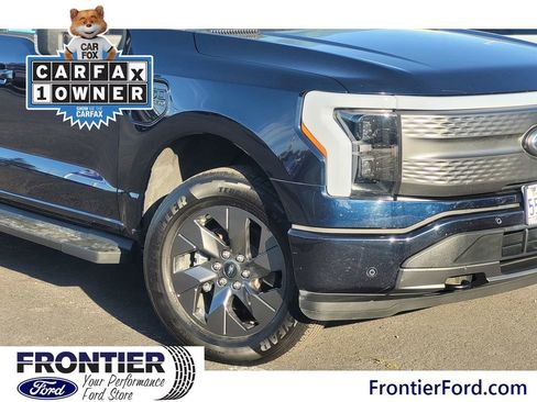 Used 2023 Ford F150 Lightning XLT w/ Equipment Group 312A High image 4