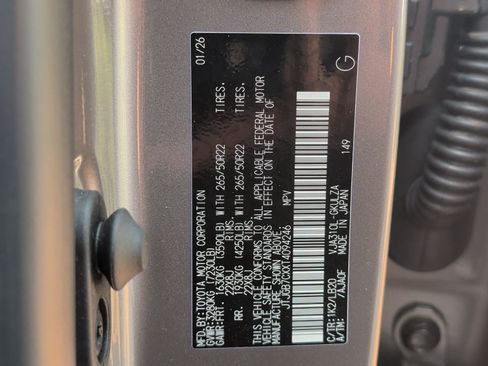 Certified 2026 Lexus LX 600 4WD w/ Accessory Package (Z1) image 31