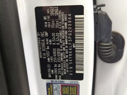 Used 2023 Kia Sorento SX FWD image 34