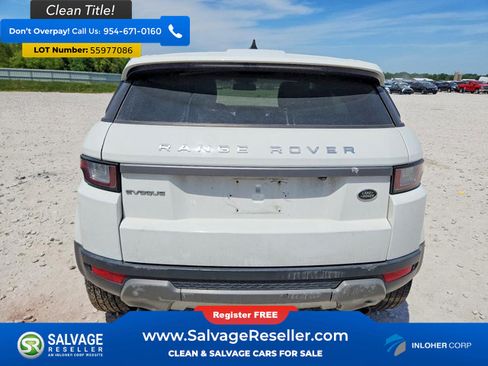 Used 2017 Land Rover Range Rover Evoque SE AWD/4WD image 8