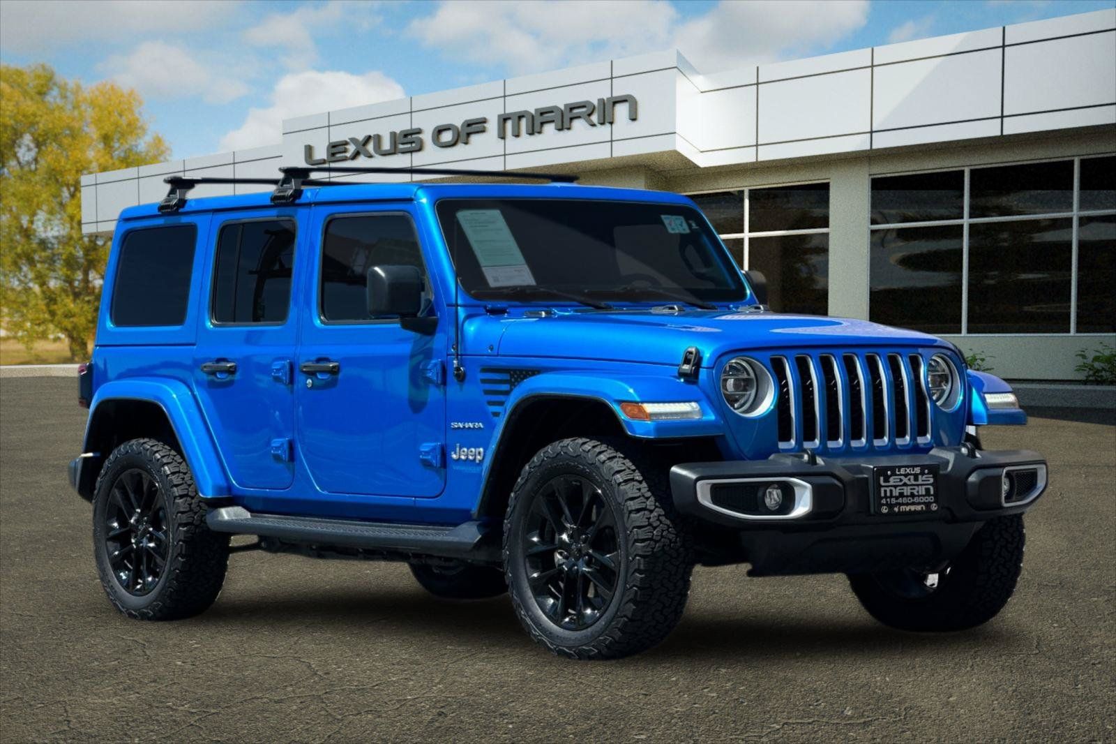 Used 2021 Jeep Wrangler Unlimited Sahara w/ Cold Weather Group AWD/4WD image 6