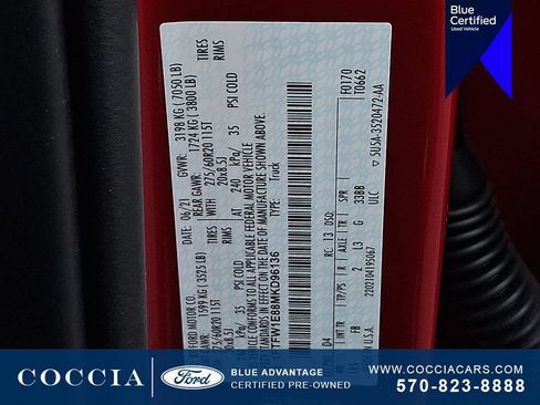 Certified 2021 Ford F150 XLT w/ Equipment Group 302A High AWD/4WD image 26