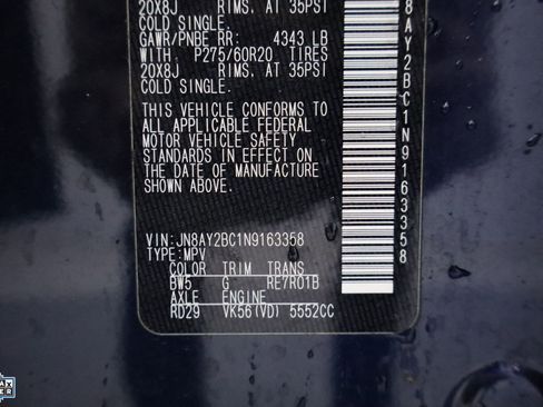 Used 2022 Nissan Armada SL image 32