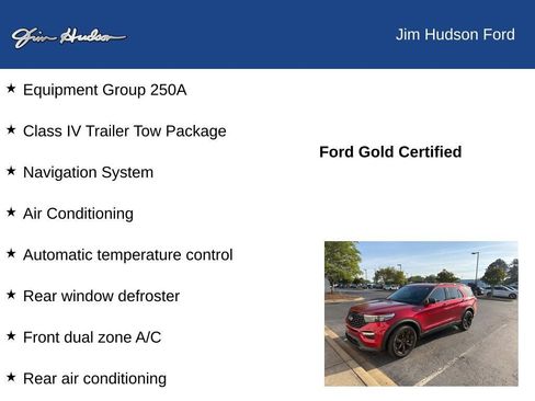 Used 2023 Ford Explorer ST-Line w/ Class IV Trailer Tow Package image 10
