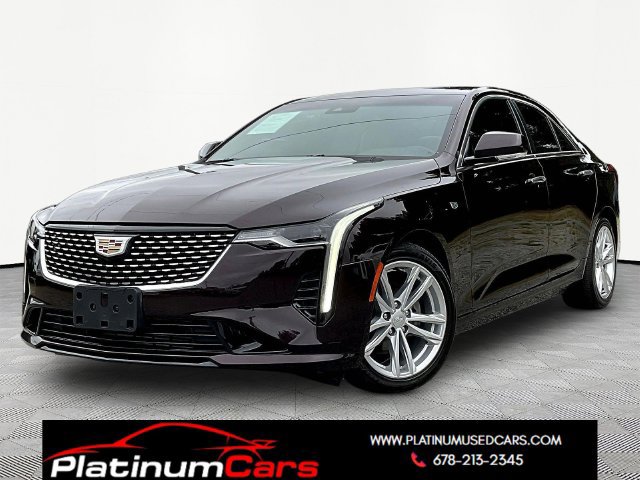 Used 2021 Cadillac CT4 Luxury w/ Sun And Sound Package RWD image 1