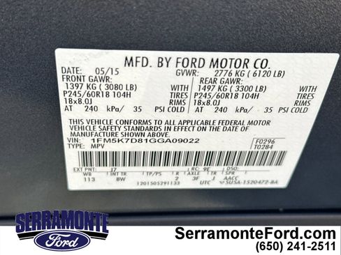 Used 2016 Ford Explorer XLT image 30