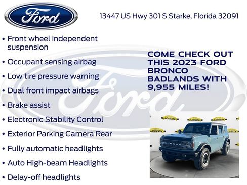 Used 2023 Ford Bronco Badlands image 27