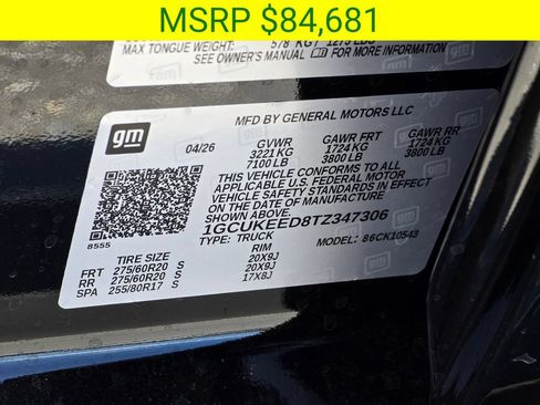 New 2026 Chevrolet Silverado 1500 RST AWD/4WD image 43