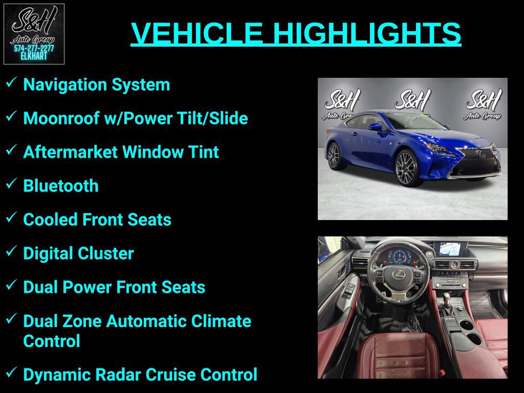 Used 2015 Lexus RC 350 AWD image 3