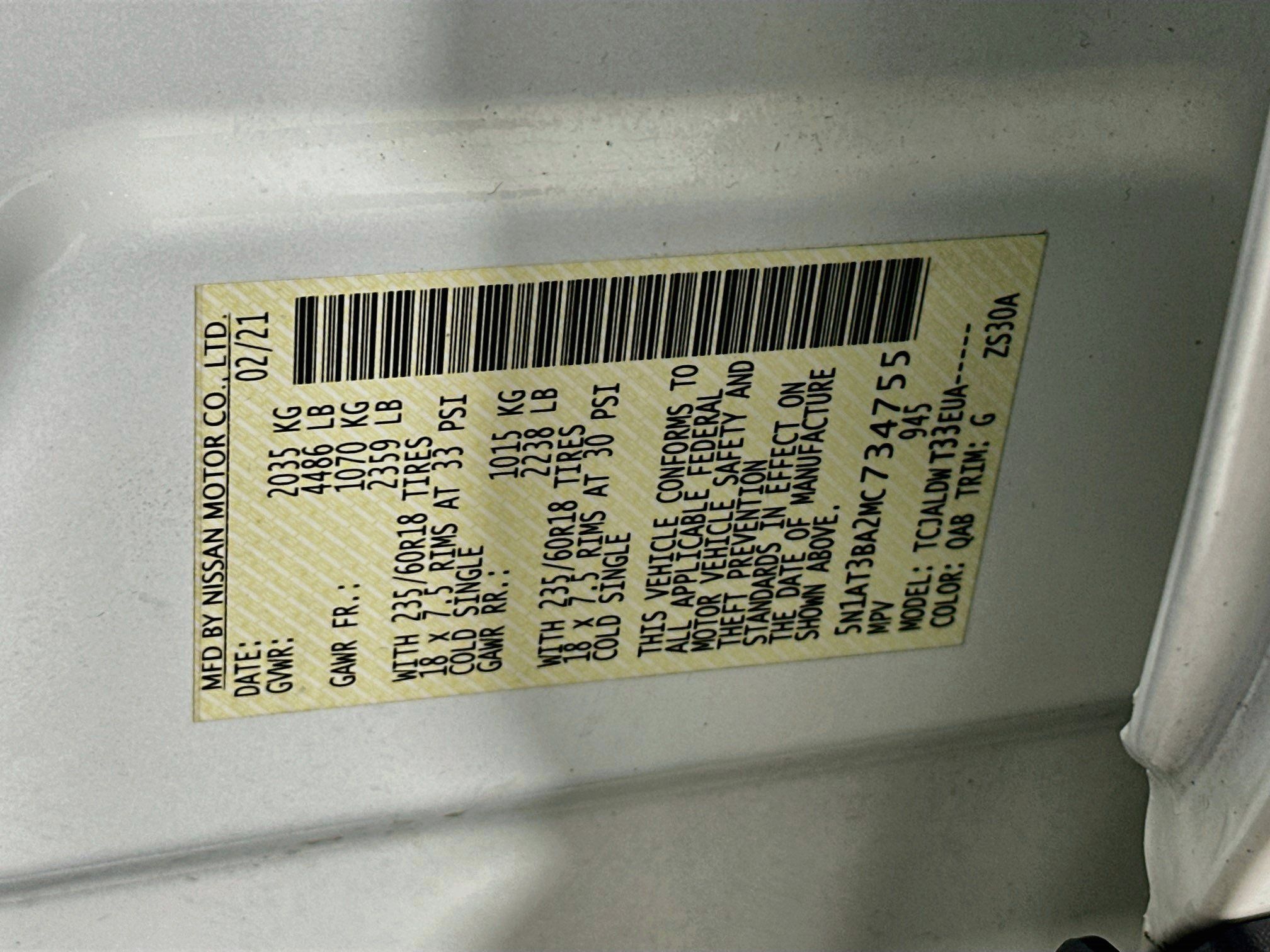 Used 2021 Nissan Rogue SV FWD image 12