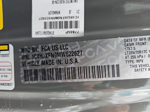 Used 2021 Jeep Wrangler Unlimited Rubicon image 35