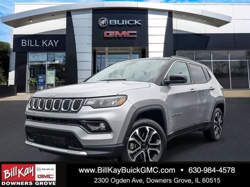 Used 2023 Jeep Compass Limited w/ Sun and Sound Group AWD/4WD image 1