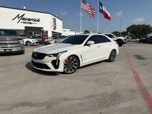 Used 2023 Cadillac CT4 V Blackwing w/ Technology Package RWD image 1