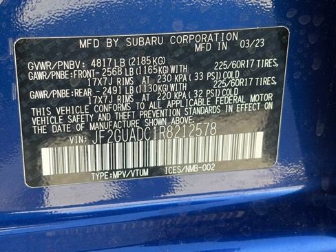 Used 2024 Subaru Crosstrek 2.0i Premium image 34