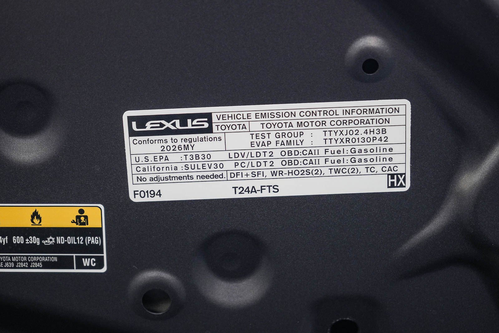 New 2026 Lexus NX 350 AWD w/ Cold Area Package image 27