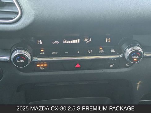 Used 2025 MAZDA CX-30 AWD 2.5 S w/ Premium Package image 28