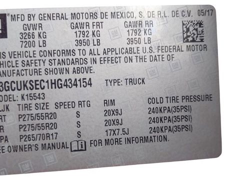 Used 2017 Chevrolet Silverado 1500 LTZ w/ Sport Package image 18