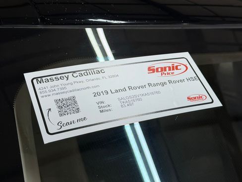 Used 2019 Land Rover Range Rover HSE AWD/4WD image 18