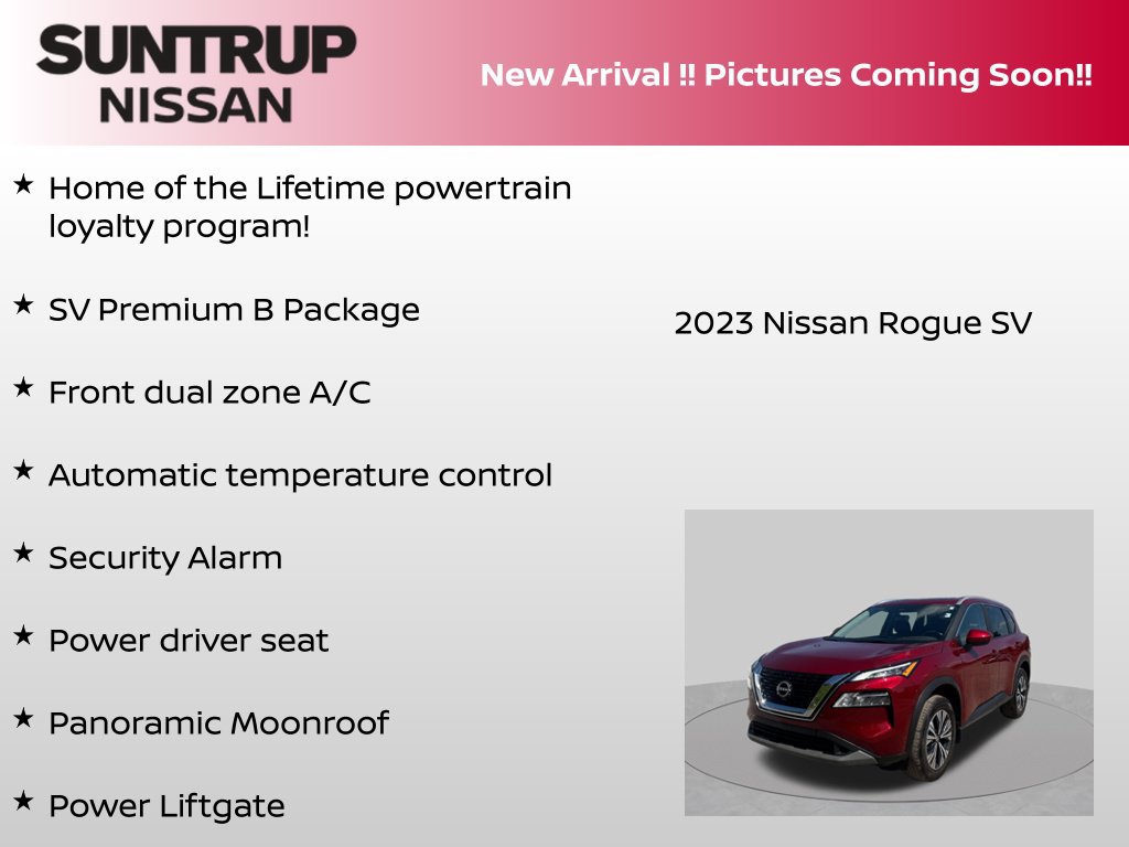 Certified 2023 Nissan Rogue SV w/ SV Premium B Package AWD/4WD image 6