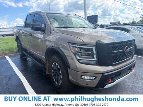 Used 2021 Nissan Titan PRO-4X w/ Pro-4x Utility Package AWD/4WD image 1