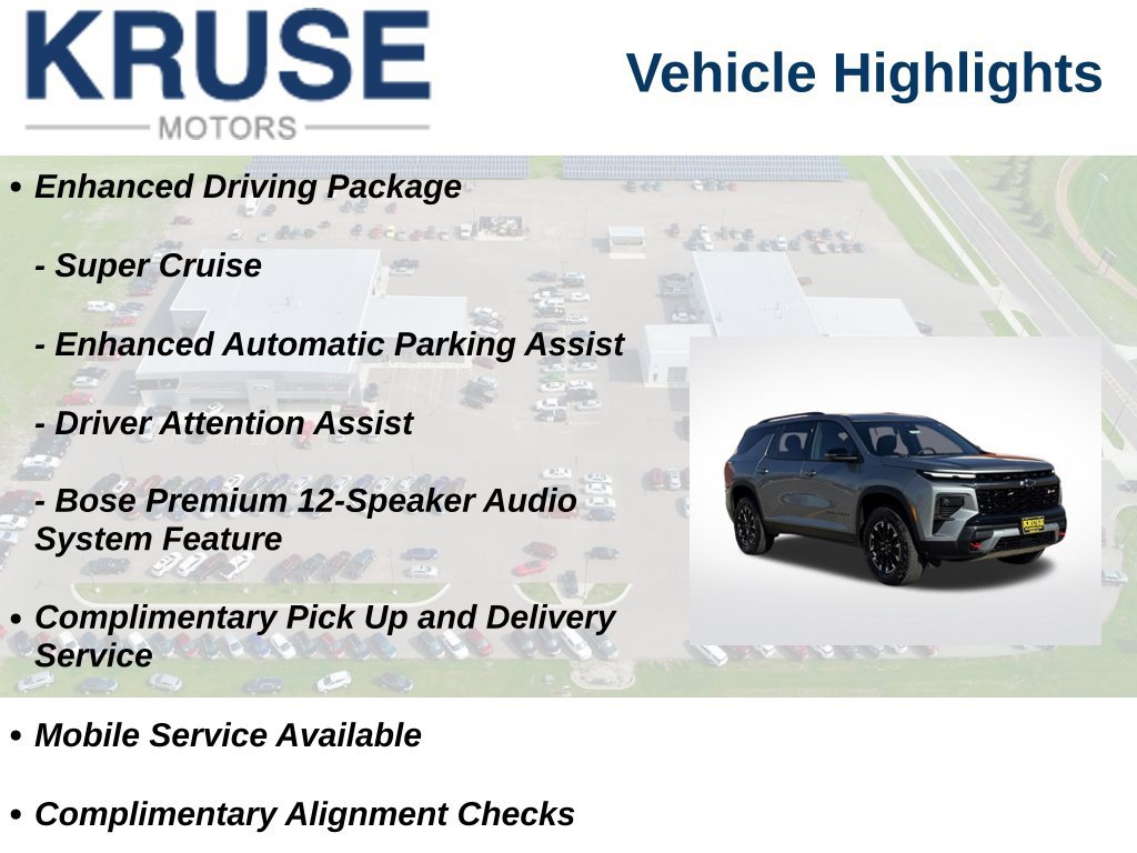 Used 2026 Chevrolet Traverse Z71 w/ Enhanced Driving Package AWD/4WD image 18