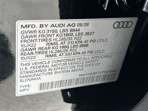 New 2026 Audi SQ7 Prestige AWD/4WD image 27