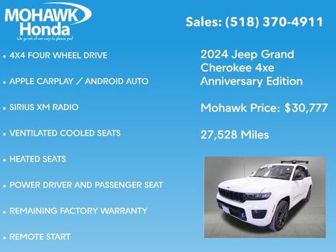 Used 2024 Jeep Grand Cherokee Limited 4xe image 14