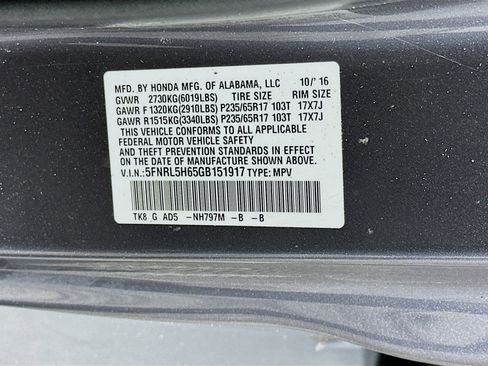 Used 2016 Honda Odyssey EX-L image 12
