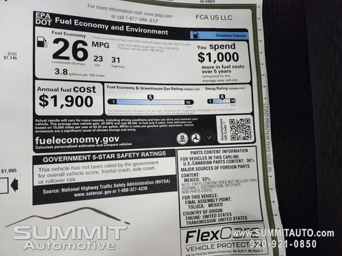New 2026 Jeep Compass Latitude w/ Quick Order Package 29K image 39