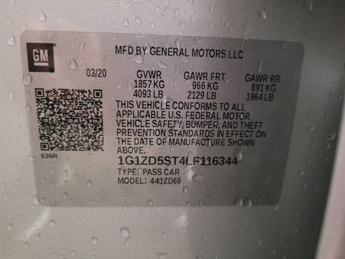 Used 2020 Chevrolet Malibu LT FWD image 33