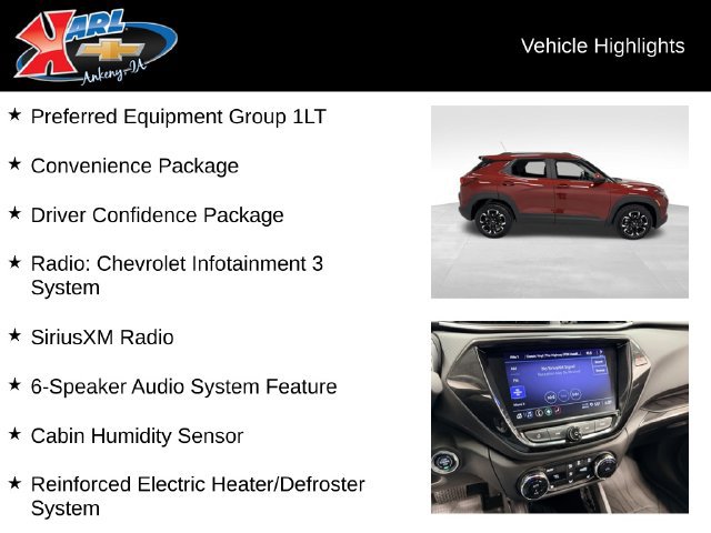 Used 2023 Chevrolet TrailBlazer LT w/ Convenience Package FWD image 2