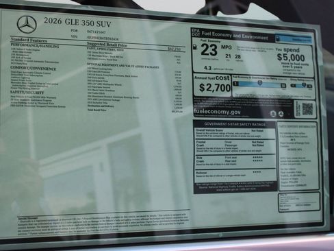 Used 2026 Mercedes-Benz GLE 350 4MATIC image 36